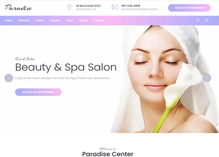 business beautician salon
