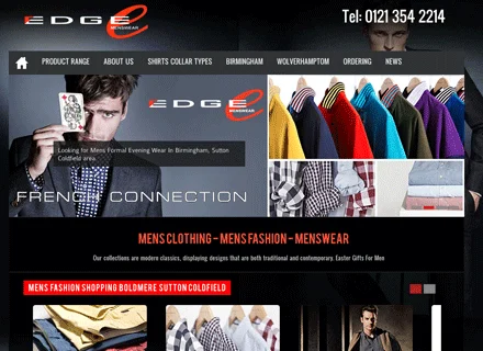 edge menswear shop